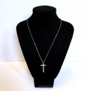 Productafbeelding Ketting kruisje 3cm zilver