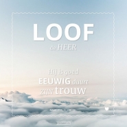 Productafbeelding Wenskaart Loof de Heer