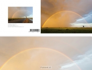 Productafbeelding Panoramawenskaart zt rainbow in the sky