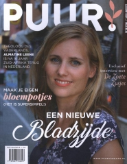 Productafbeelding Puur! magazine 2021-1 Een nieuwe bladzijde